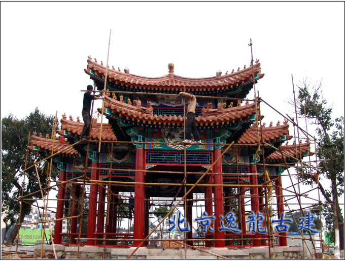Pavilion construction