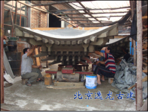 木結(jié)構(gòu)牌樓施工