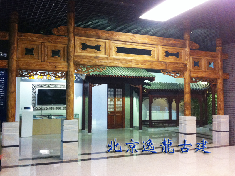 Indoor ancient construction