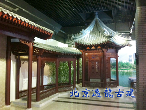 室內(nèi)門頭長廊亭子