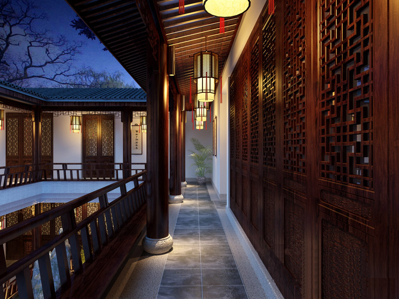 中式庭院裝修